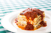 Marinara Sauce on lasagna