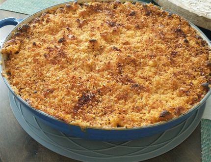 The crunchiest Macaroni and Cheese
