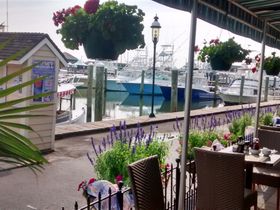 Hot, hot summer days. One of my favorite spots for breakfast in Cape May.