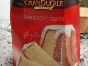 This pannetone is a fancy Italian pound cake.