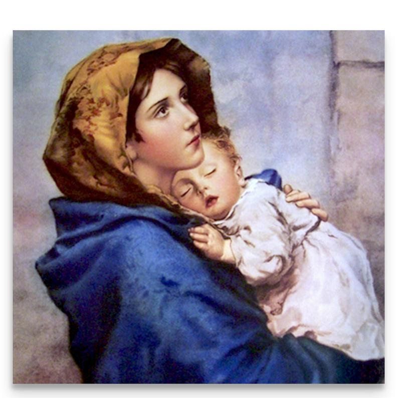 We can't forget the most important Mother of all. The Blessed Mother.